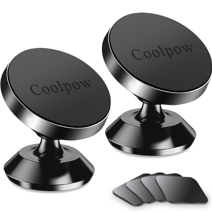 Main product image of 2-Pack Magnetic Phone Holder for Car Dash