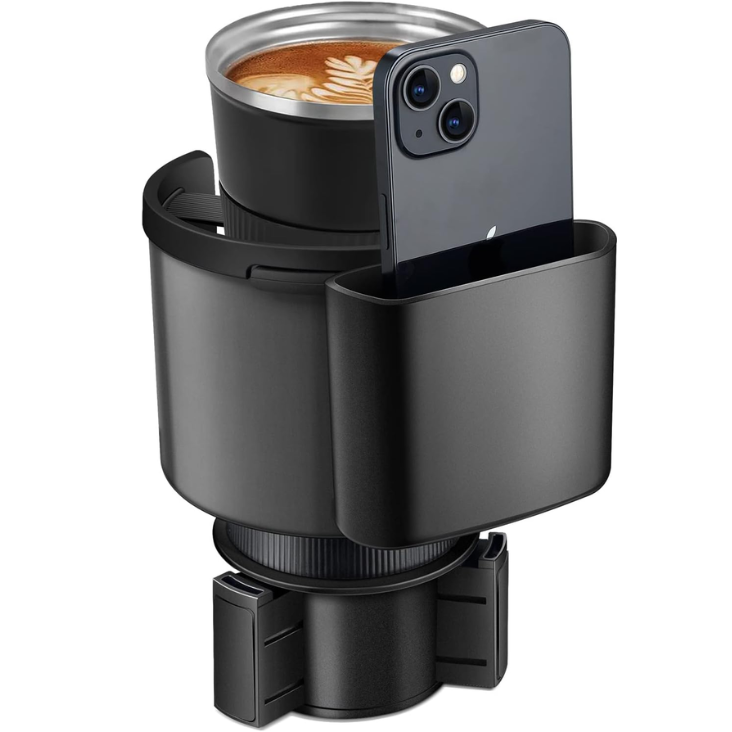 Main product image of TYKOR Car Cup Holder Expander, Adjustable Base, 16-46 OZ Bottles