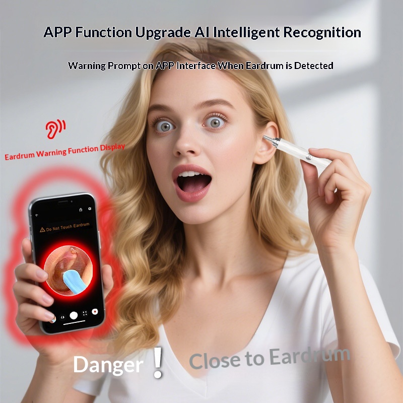 Wireless HD Home Luminous Visual Ear Pick