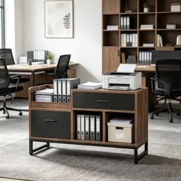 Product image of Commercial Office File Cabinet, Multi-Drawer Document Storage