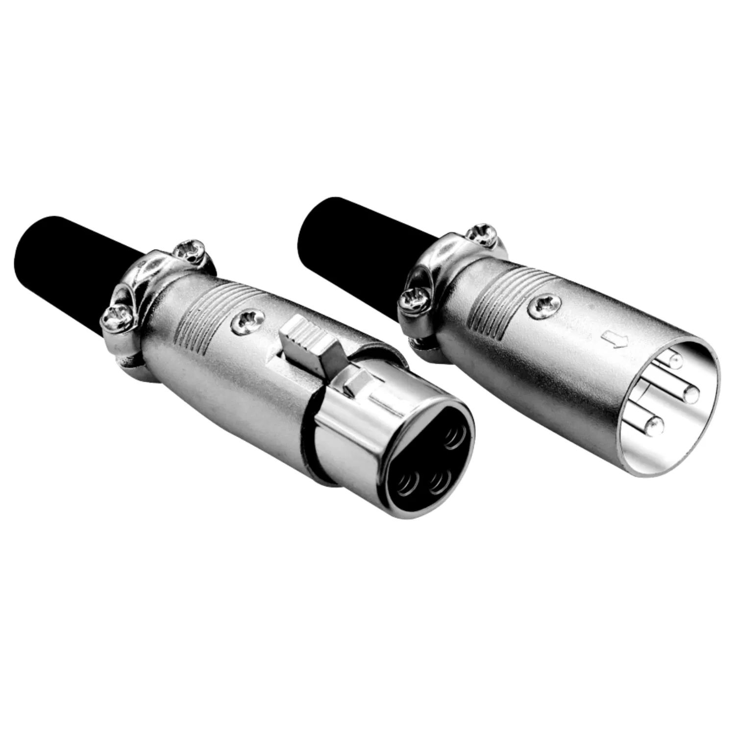 Main product image of 5Core 3-Pin XLR Male/Female to 1/4 Inch Audio Jack Locking Plugs
