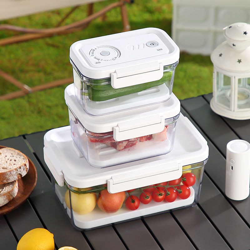Main product image of Electric Vacuum Food Storage Box with Built-in Ice Tray