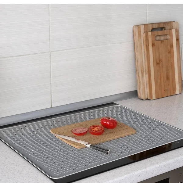Main product image of 27.95x19.69in Electric Stove Cover Silicone Stove Mat Glass Stove Top