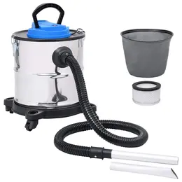 ash vacuum cleaner with HEPA filter 1200W 20 L stainless steel