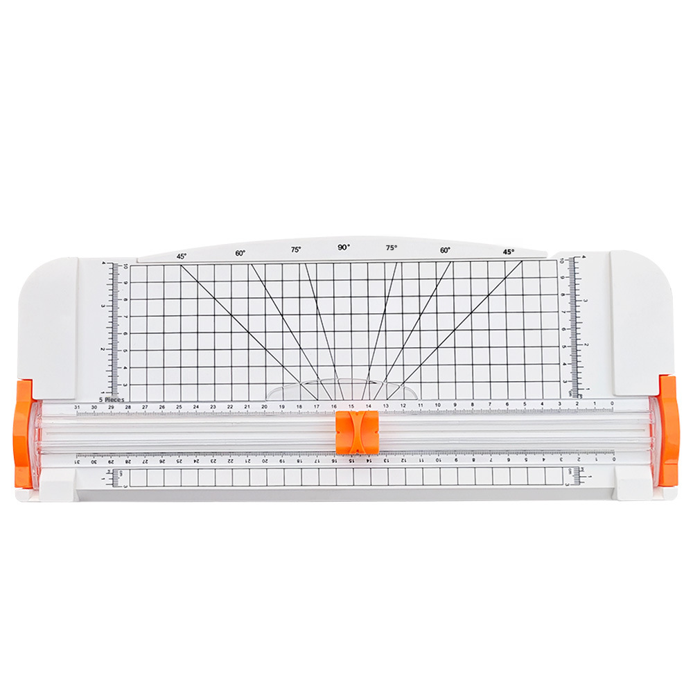 A4 Light Paper Cutter-White-ABS-1 pc