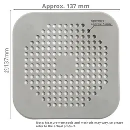 Suction cup floor drain-gray-tpr-1 piece