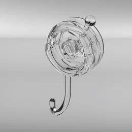 Disc hook-transparent-PC+PVC-1 piece