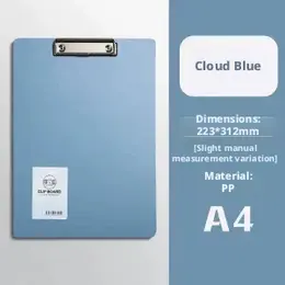 A4 Clamp Plate-Morandi Blue-1 Pack