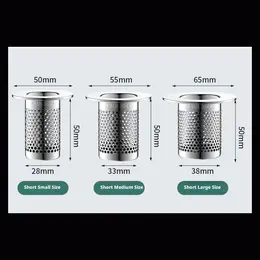 Stainless steel floor drain net-5cm-short-small-1 piece