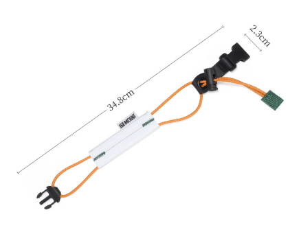 Reflective cable tie-Orange-1 piece