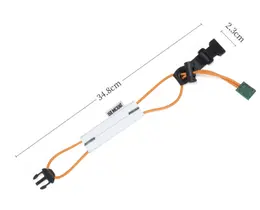 Reflective cable tie-Orange-1 piece