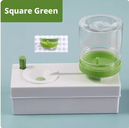 Brush Cleaner-Square Green-1 *[Patent]