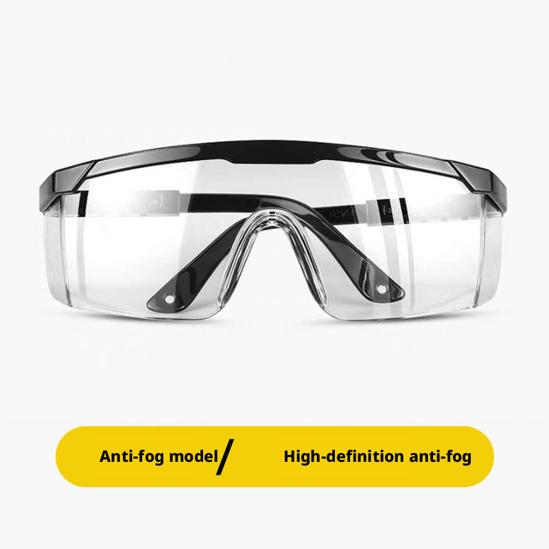 Goggles-HD anti-fog model-black-1 piece