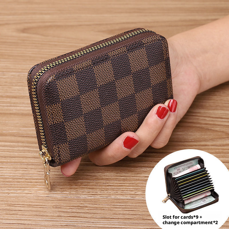 Card bag-brown square-one