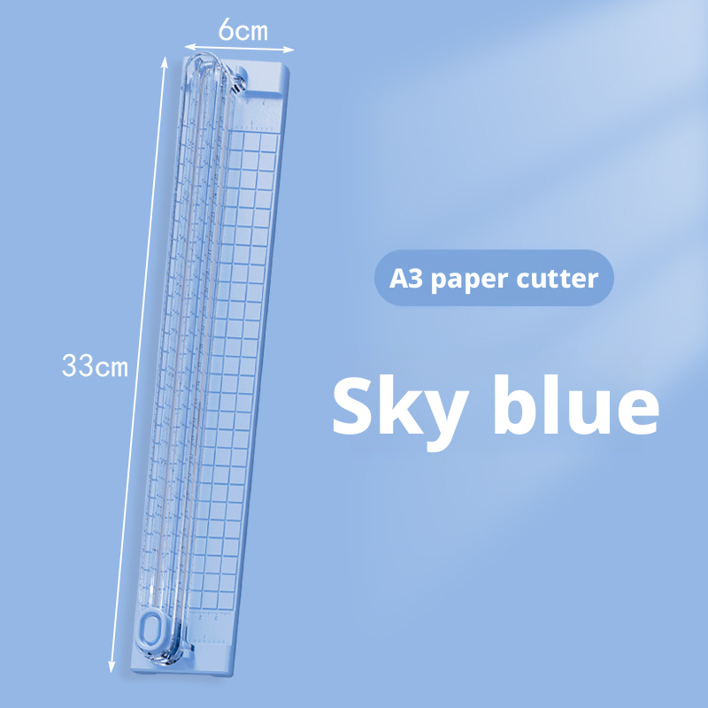Bidirectional paper cutter-blue-1 piece