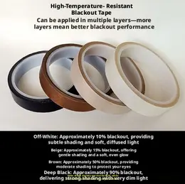 Shading tape-brown-1.5cm * 9m