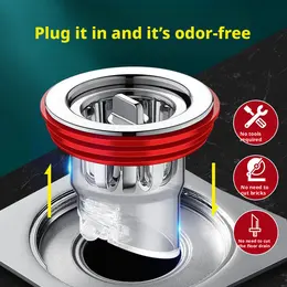 Deodorant floor drain-ordinary model-1 piece