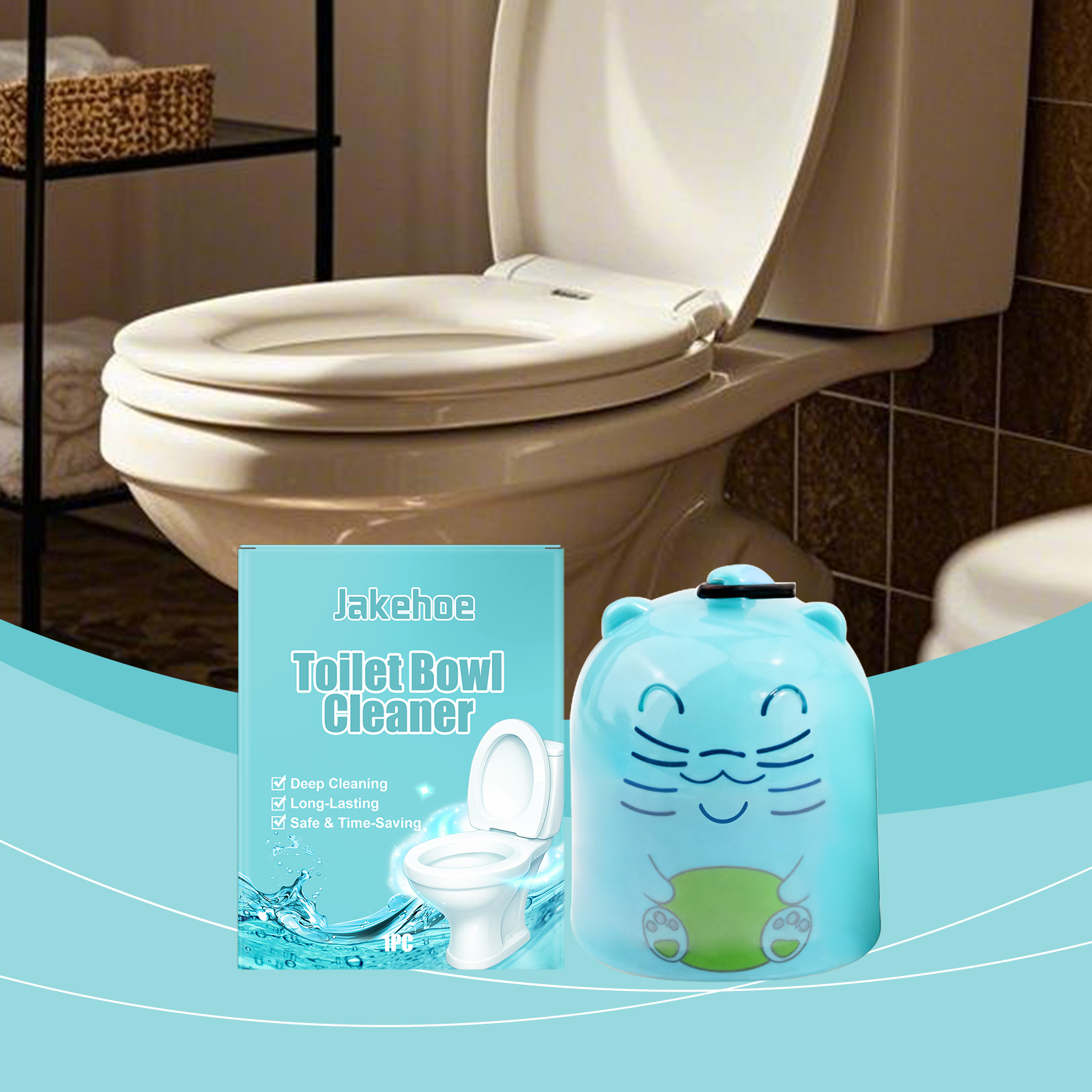Main product image of Toilet Cleaner, Single Unit, for Commercial Restrooms