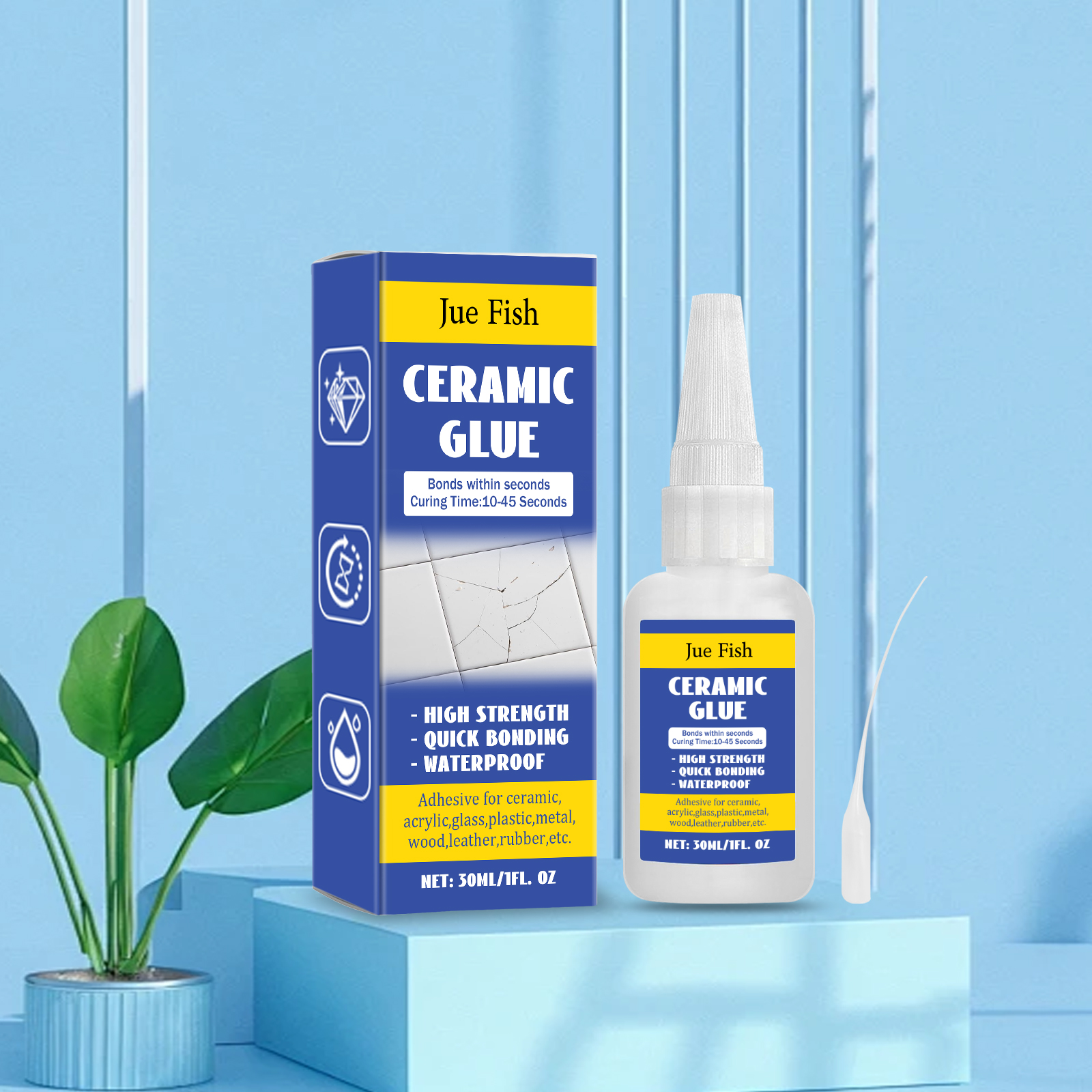 Main product image of Ceramic Repair Adhesive, 30ml for Industrial Applications