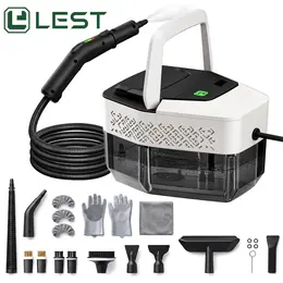 Product image of LEST Handheld Steam Cleaner, 1500W, 1.8L Tank, 4 Bar, 21-Piece Kit