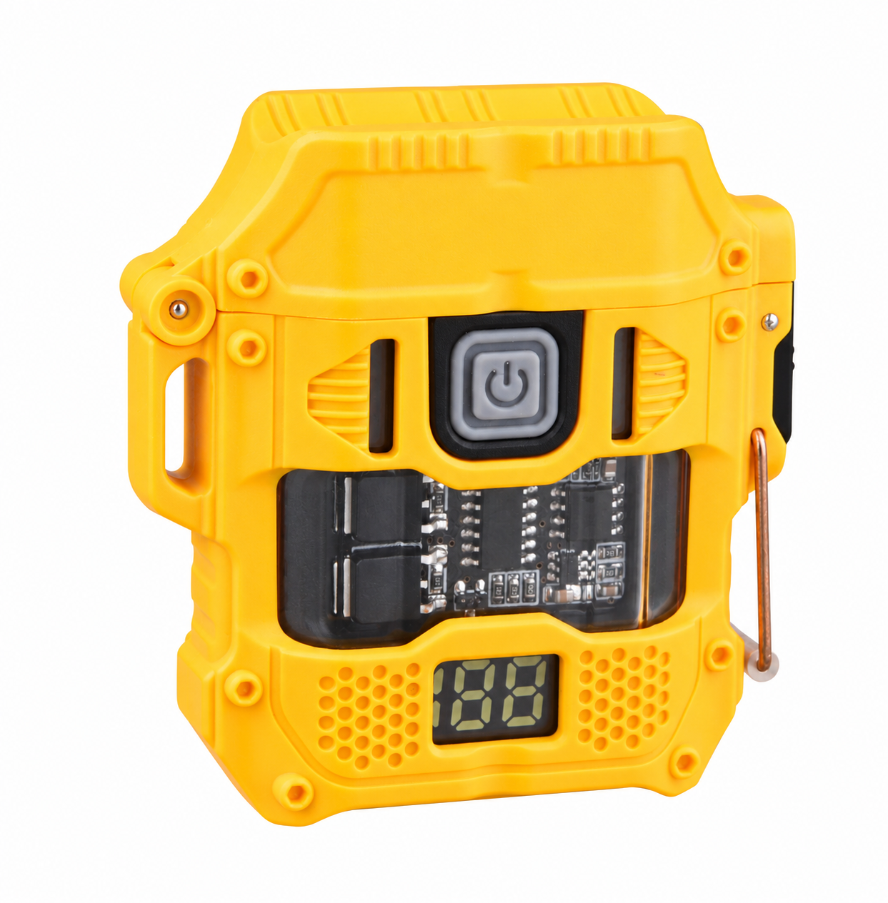 Main product image of Rechargeable Type C LED Work Light, 13W, D54, 4-Hour Runtime, Emergency Red/Blue
