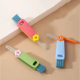 3PCS 3in1 Multifunctional Bottle Cleaning Brush Set For Cup Lids And Tight Gaps, Home Kitchen Water Bottle Cleaner Brush For Plastic Cups And Crevice Cleaning
