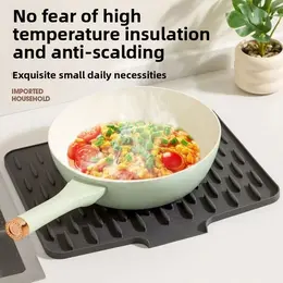 Silicone Dish Drying Mat, Heat-Resistant & Non-Slip Mat For Drip-Free Drying