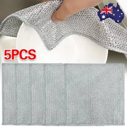 Product image of Wire Dishwashing Rags, 5-Pack, Scouring, Wet/Dry