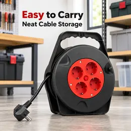 Product image of Electric Cable Reel, Retractable, for Industrial Power Management