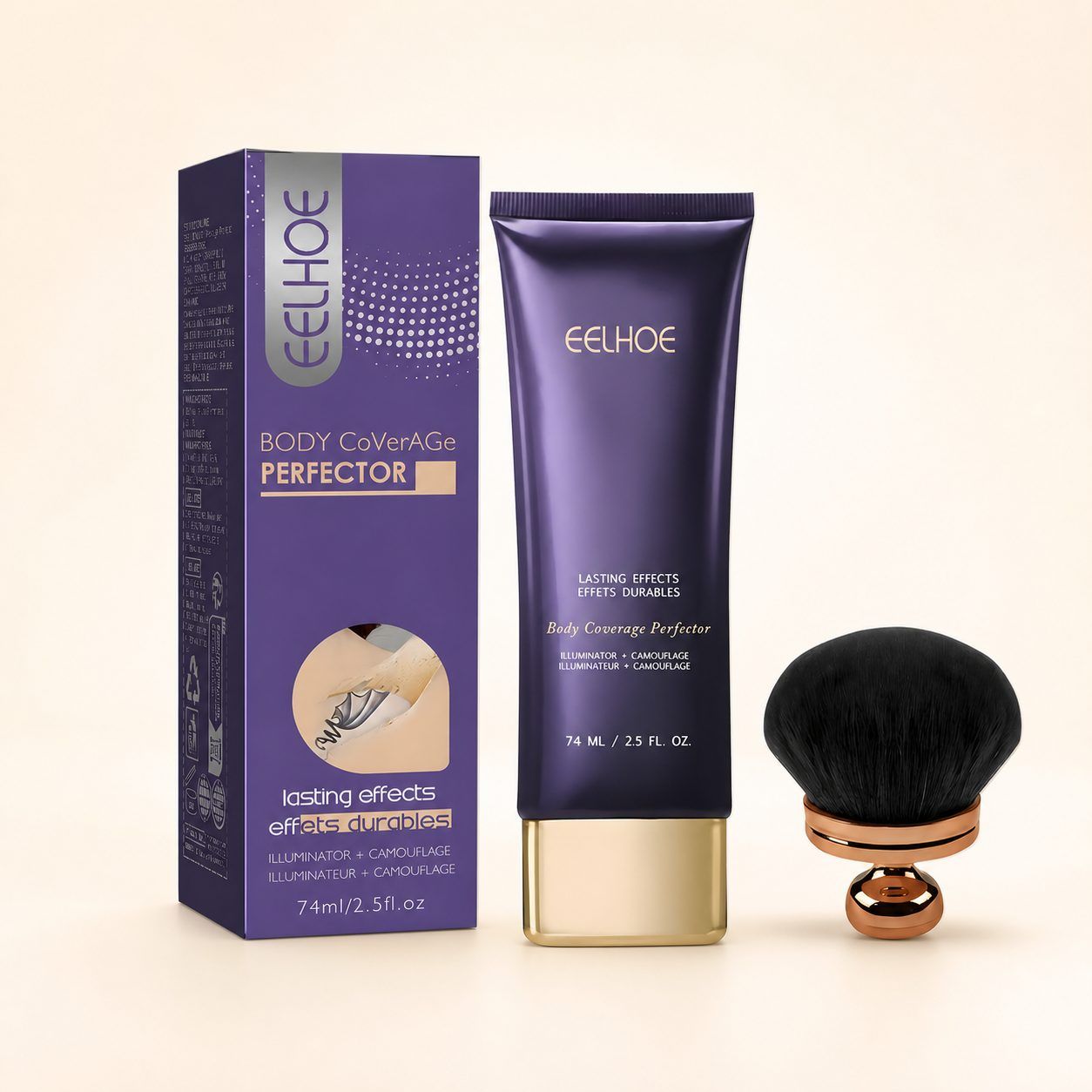 Main product image of AMZ Body Concealer Cream, 108 ml, with 1 Brush