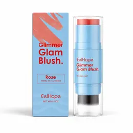 Product image of EELHOPE Dual-End Blush Stick with Brush, Rose, 4 g