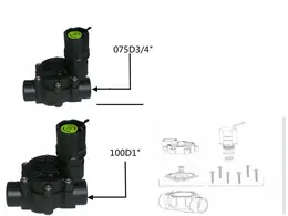 Automatic Control Irrigation Solenoid Valve For Courtyard Villa Roof Balcony