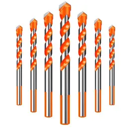 Spot Bawang Drill Set Ceramic Tile Glass Concrete Drilling Drill Ceramic Alloy Cross Triangle Bit