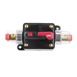 200A Car Boat Stereo Audio Inline Circuit Breaker Kill Switch Manual Reset