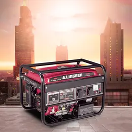 Portable Gasoline Generator for Job Sites and Remote Power
