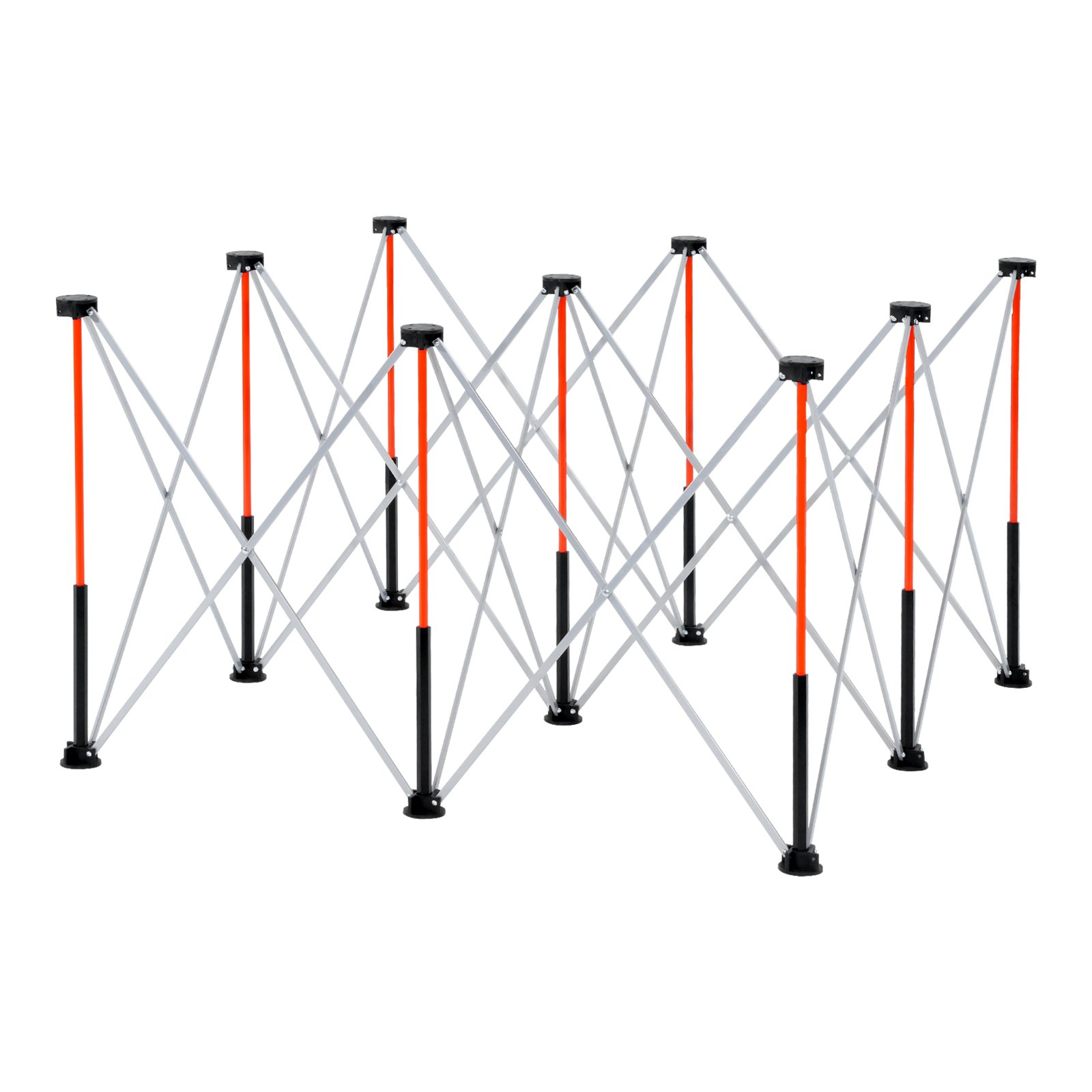 Portable Folding Workstand 4.15 X 4.15ft Collapsible Work Stand 3500lbs Capacity