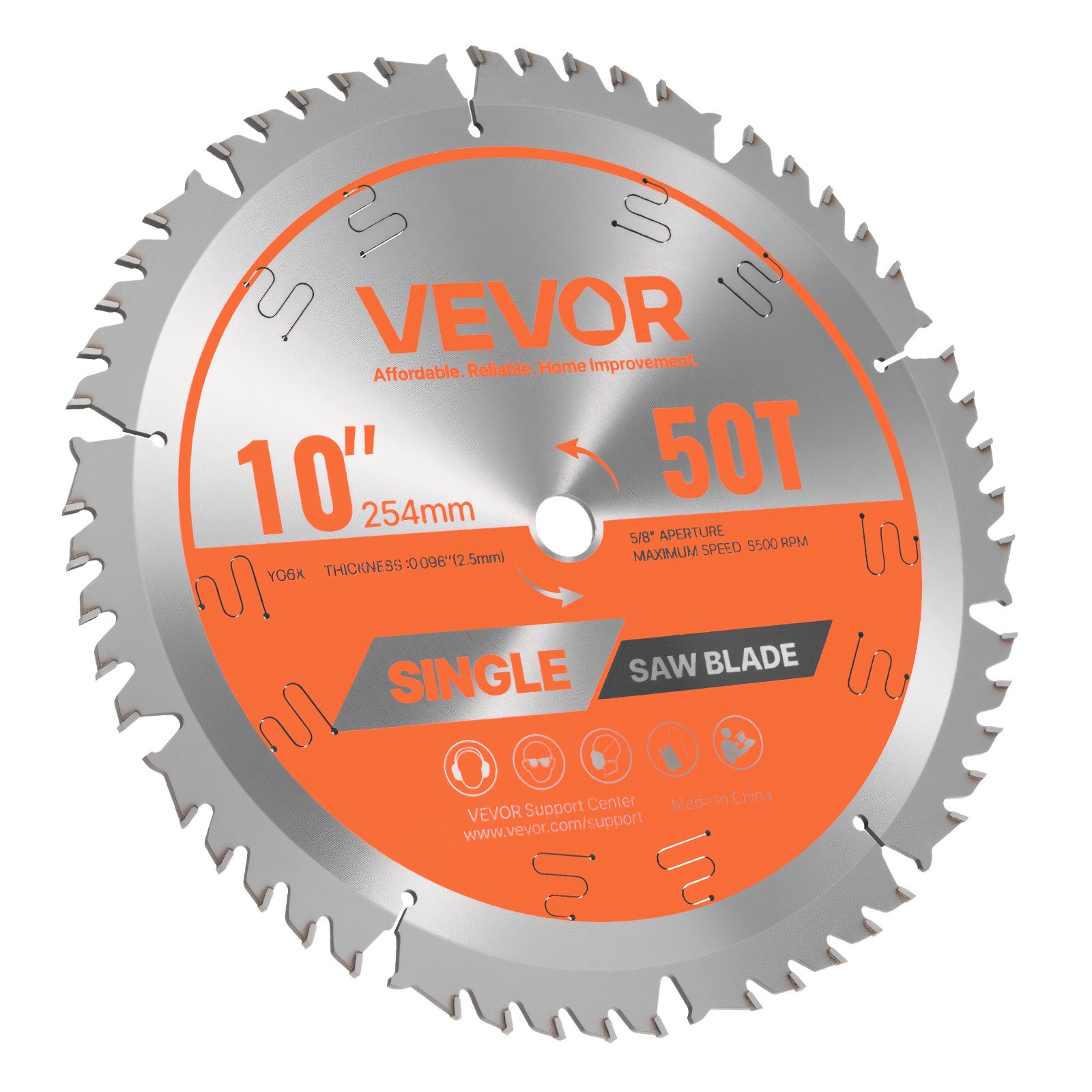 Circular Saw Blade Wood Cutting Blade For Circular Saw 10 Inch 50 Teeth