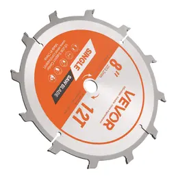 Dado Blade Set Stacking Dado Blades With Chippers And Shims 8 In Diameter