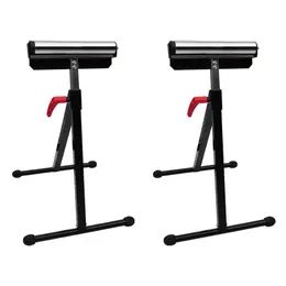 2 x Adjustable Roller Stand