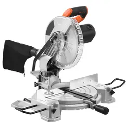 10-Inch 15 Amp Corded Single Bevel Compound Miter Saw, 0-45°