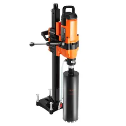 3500W Diamond Core Drill with Stand, 0.8-11.8in Diameter