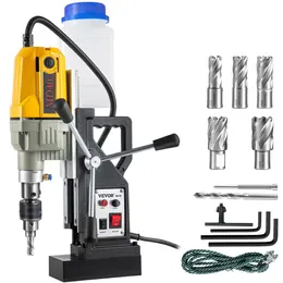 Magnetic Drill Press, 1100W, 1.57 in. Boring, 2697 lbf, 580 RPM