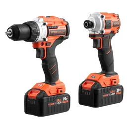 20V Cordless 2-Tool Combo Kit with 4.0 Ah Batteries