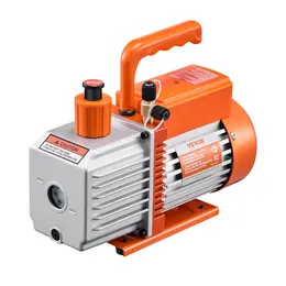 Product image of Vacuum Pump 6 CFM HVAC 2 Stage Rotary Vane, Oil Included