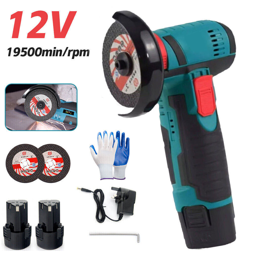 Cisivis Mini-Akku-Winkelschleifer Mit PolierfunktionBrstenlosem Frskopf Und 2 AkkusLadeget