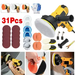 31-piece Set Of Electric Polishing Machines, Grinders And Polishing Sponges