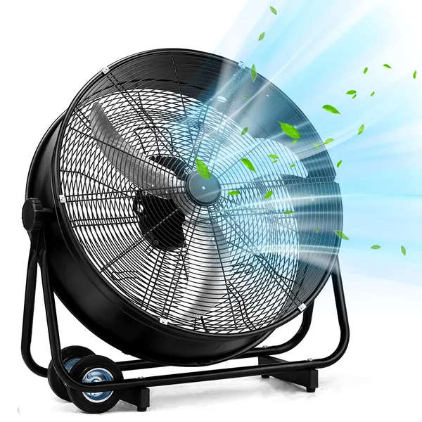 Cooling Fan Industrial With Adjustable Tilt 91.50 X 22.50 X 87.00 Cm