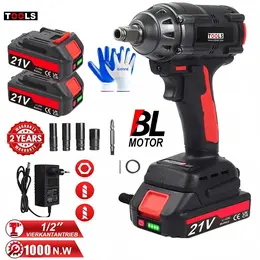 10o0 Nm Cordless Impact Wrench, Cordless Ratchet Wrench, Brushless, For 21V