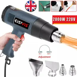 2KW Professional Hot Air Gun Heat Gun Variable Temperature Control Paint Remover