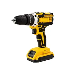 Household Rechargeable Brushed Electric Wrench, Household Lithium Battery Electric Drill, Export Model Impact Drill, Electric Tool